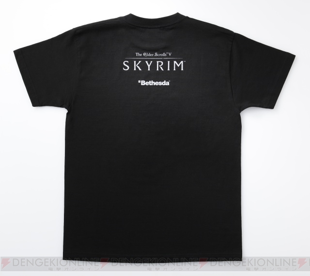 『The Elder Scrolls V：Skyrim』の店舗特典がTシャツに決定