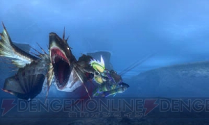 【電撃モンハン3（トライ）G】ラギアクルス亜種も登場！ 水中に生息するモンスターにクローズアップ！