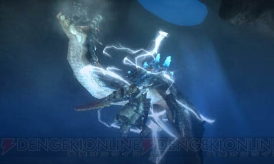 【電撃モンハン3（トライ）G】ラギアクルス亜種も登場！ 水中に生息するモンスターにクローズアップ！