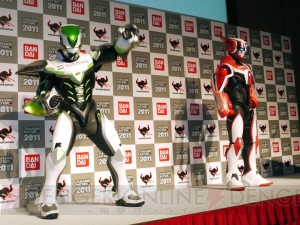 【電撃乙女部】刮目してタイバニフィギュアをみよ！ TAMASHII NATION 2011に出展される『TIGER ＆ BUNNY』フィギュアを最速レポート