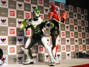 【電撃乙女部】刮目してタイバニフィギュアをみよ！ TAMASHII NATION 2011に出展される『TIGER ＆ BUNNY』フィギュアを最速レポート