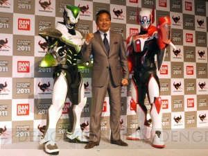 【電撃乙女部】刮目してタイバニフィギュアをみよ！ TAMASHII NATION 2011に出展される『TIGER ＆ BUNNY』フィギュアを最速レポート