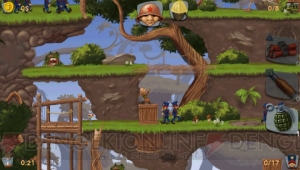 動き回る敵をトラップに誘導するパズルアクション『アサルトアーミーズ』