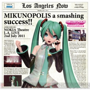 『MIKUNOPOLIS in LOS ANGELES “はじめまして、初音ミクです”』
