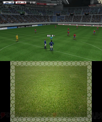 タッチペン1本で試合に挑める！ 3DS版『ワールドサッカー ウイニングイレブン 2012』
