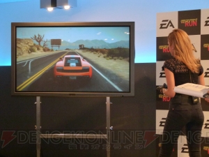 ローラさんがランボルギーニでアメリカ横断に挑戦 ニード フォー スピード ザ ラン 発売記念イベントをレポート 電撃オンライン