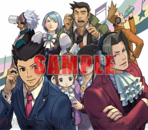 塗和也さん描き下ろしの『逆転裁判サウンドBOX』イラストが公開
