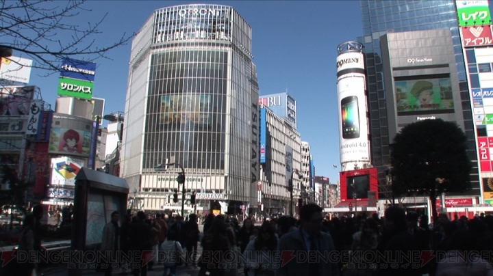 『テイルズ オブ イノセンス R』本日発売!! ルカ、イリア、スパーダの3人が渋谷駅前で発売を祝うスキットを展開