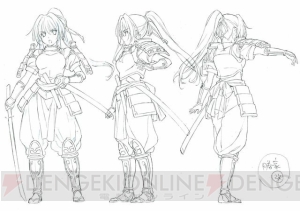 Tvアニメ 織田信奈の野望 の新たなキャラ線画が公開 線画 11点です 電撃オンライン