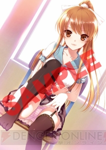 水着や○○を披露している『女の子と密室にいたら○○しちゃうかもしれない。』店舗特典の着色版を掲載