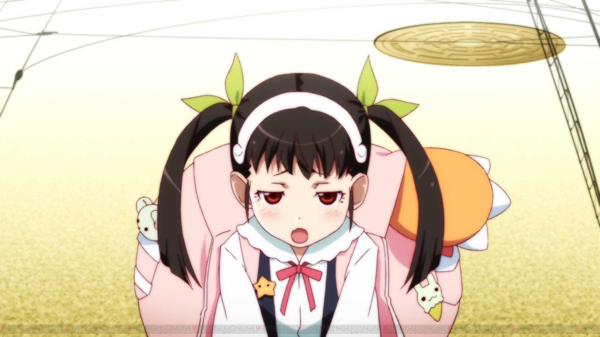 Tvアニメ 偽物語 第9話 つきひフェニックス其ノ貮 の先行カットを掲載 かれんビー 上 のパッケージイラストも公開 電撃オンライン