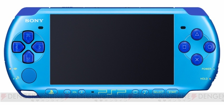 海と空をイメージしたツートンカラー！ PSP-3000の限定モデルが4月26日に発売