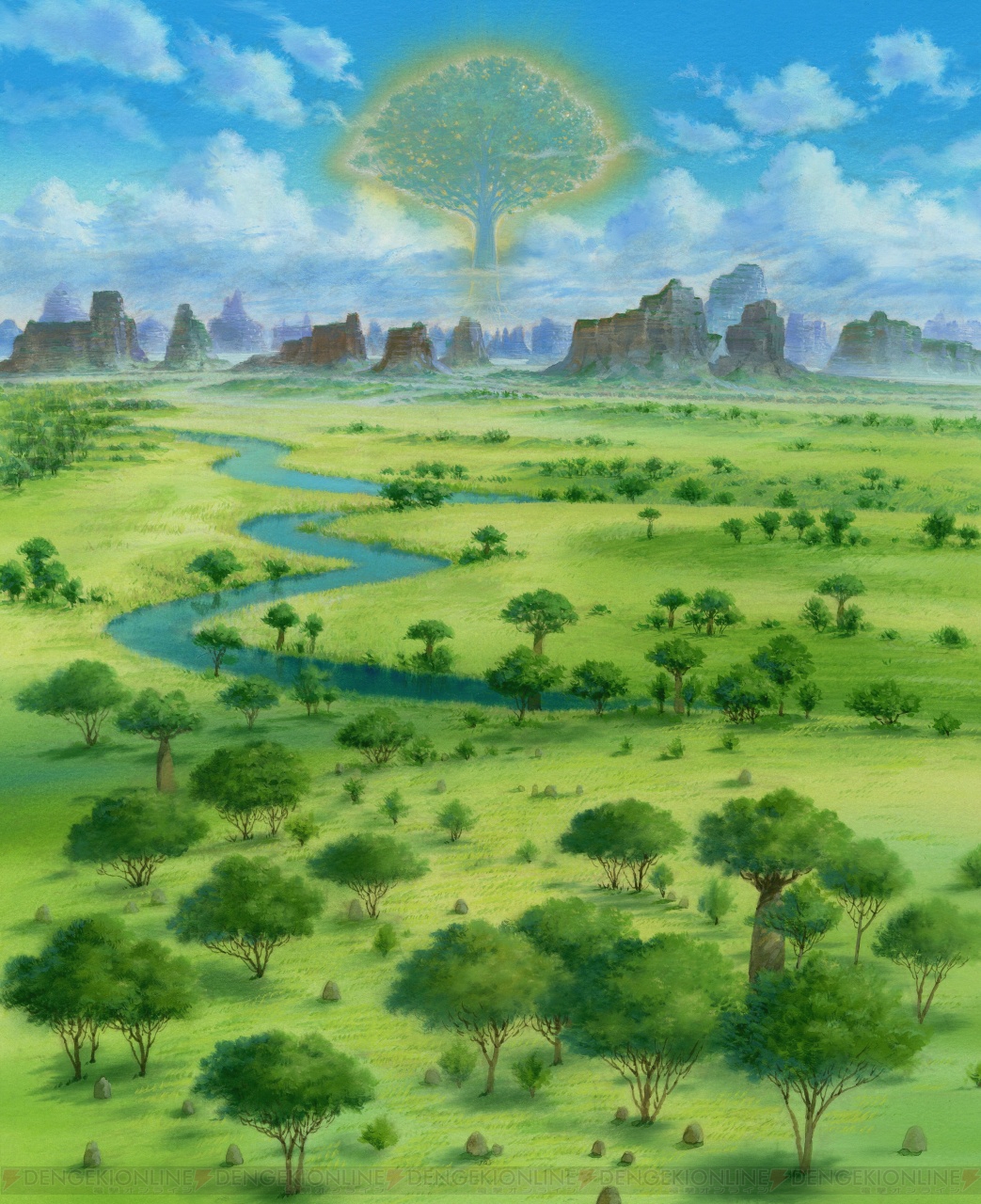 世界樹の迷宮iv 伝承の巨神 の新情報が公開 ラピュタ の山本二三さんが幻想的な世界を描く 電撃オンライン