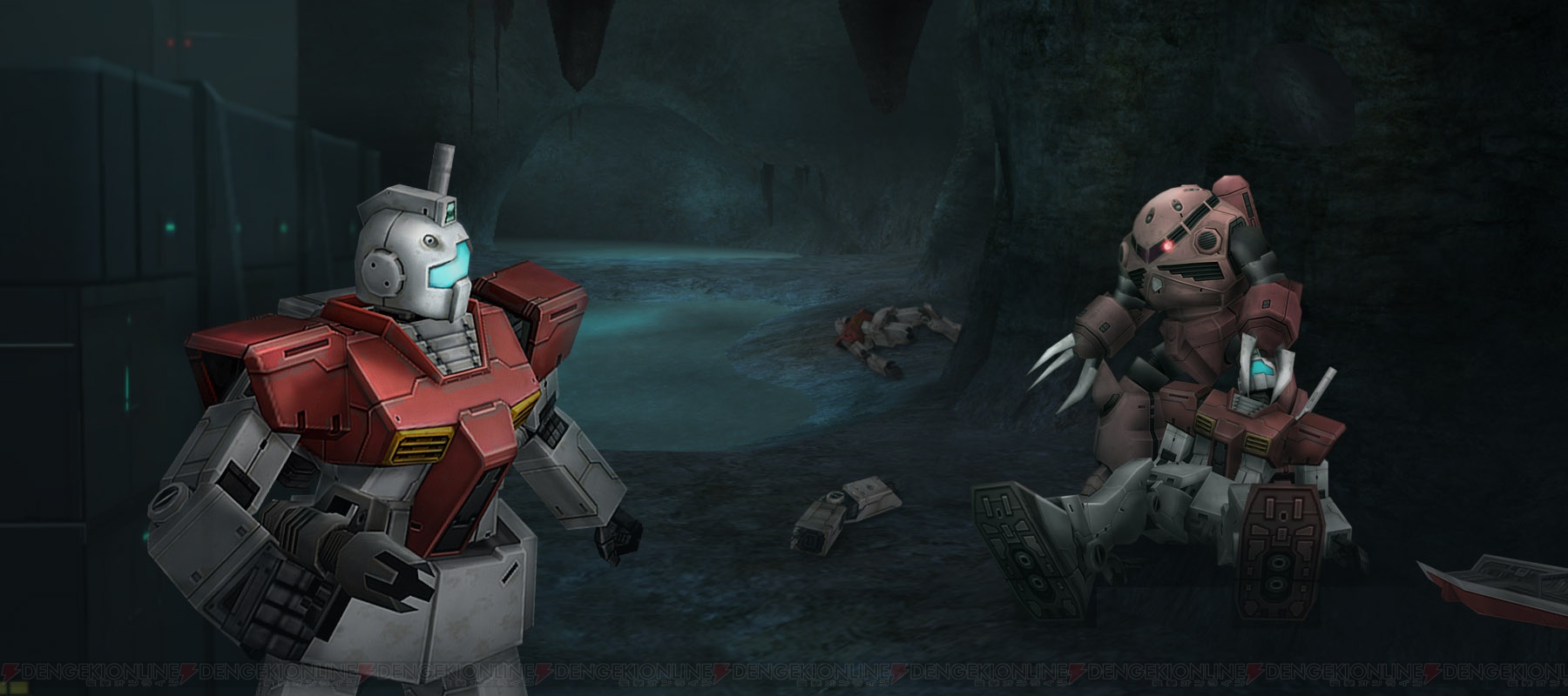 機動戦士ガンダムオンライン アルファ2テストを開催 舞台は連邦軍大本営のジャブロー 電撃オンライン