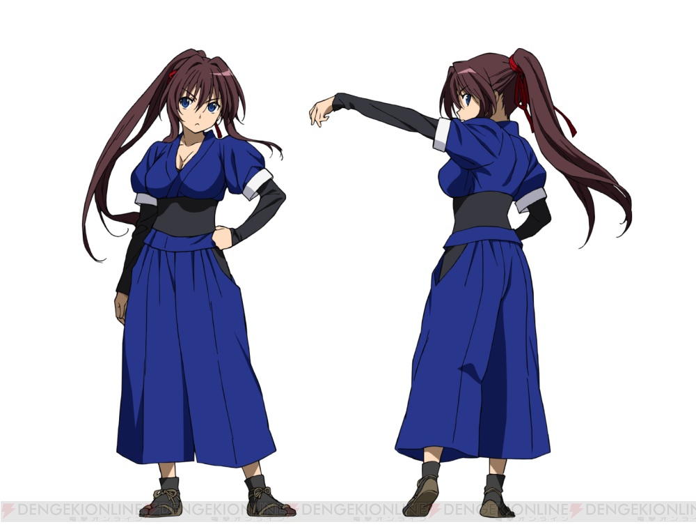 Tvアニメ 織田信奈の野望 信奈のマント姿や傾いている犬千代など5人のカラー設定が公開 電撃オンライン