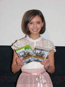 「ゲームを遊べば映画も楽しめます！」 加藤夏希さんが『ロード・オブ・ザ・リング』プレス発表会で本作の魅力を語る！