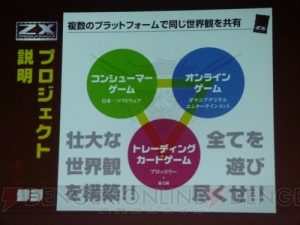 ブロッコリーが仕掛ける新作TCG『Z/X（ゼクス）』の制作発表会をレポート！ 無料で構築済みデッキが配られる敷居の低いTCGに