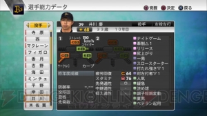 【電撃PlayStation】ついに井川や岡島が今日から使える！ 『プロスピ2012』の追加選手の能力をチェック