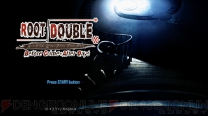 Xbox 360『ルートダブル －Before Crime ＊ After Days－』タイトル画面