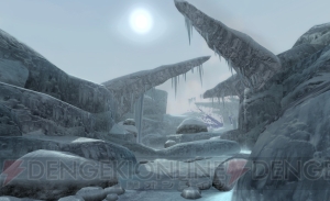 『ファンタシースターオンライン2』正式サービスで追加されるフィールドは吹雪吹き荒れる凍土