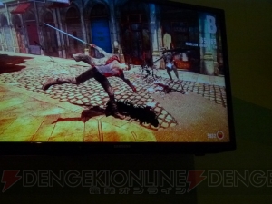 天使の左と悪魔の右をどう使い分けるかがバトルのコツ！ カッコよさに磨きがかかった『DmC Devil May Cry』を試遊してみた