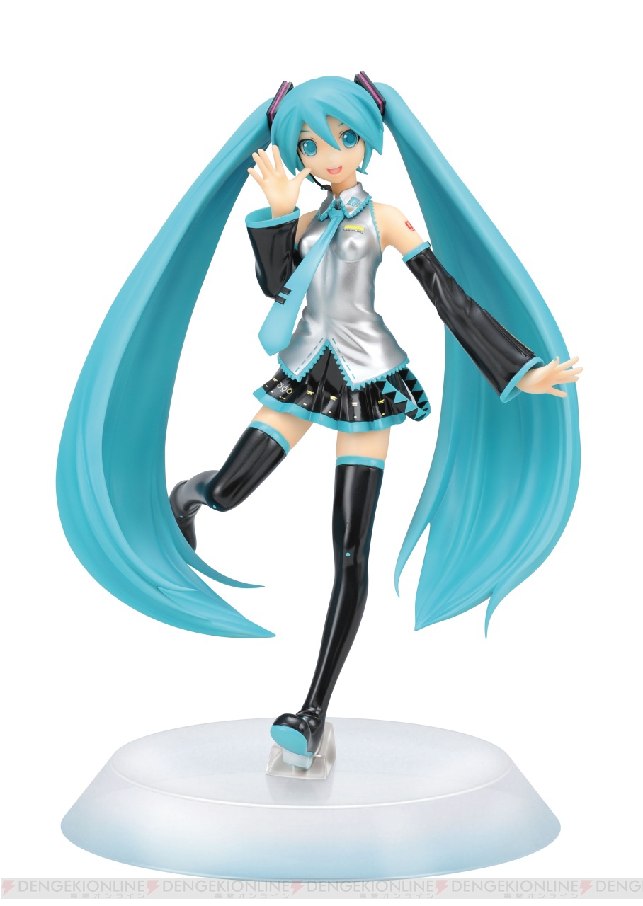初音ミク プレミアムフィギュア ねんどろいど KEIミク 初期ミク KEIさんのイラストを立体化！ プライズ商品『初音ミク－Project