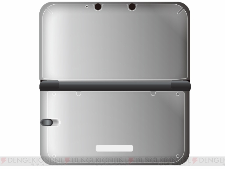 キズや汚れを3DS LLからシャットアウト！ 3DS LL用本体保護シート3種類が8月31日に発売