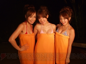乳頭温泉に爆乳パネリストが入湯!? 生放送“閃乱カグラ 真夜中パイランドの生（乳）討論！ in 乳頭温泉”の裏側をお届け