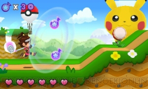 『ポケットモンスター』の曲も遊べる！ 横スクロールリズムアクション『リズムハンター ハーモナイト』が本日配信