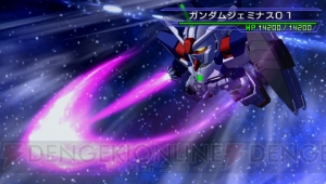 『SDガンダム ジージェネレーション オーバーワールド』新規参戦機体の戦闘アニメーションなどを公開
