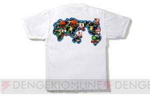 『ストリートファイターII』VS ア ベイシング エイプ!? コラボTシャツが発売