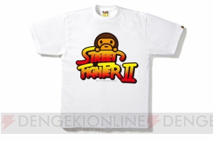 『ストリートファイターII』VS ア ベイシング エイプ!? コラボTシャツが発売