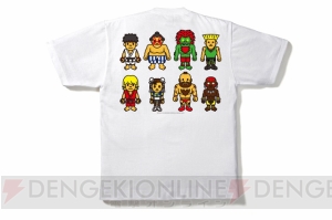 『ストリートファイターII』VS ア ベイシング エイプ!? コラボTシャツが発売