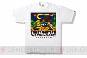 『ストリートファイターII』VS ア ベイシング エイプ!? コラボTシャツが発売