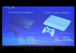 【速報】PS Vitaの新カラーが11月15日に登場！ “SCEJ Press Conference”で新型PS3やPSPの値下げも明らかに