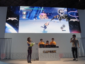 開発スタッフによる実機デモプレイやさまざまなコラボ情報をお披露目！ 『エクストルーパーズ』ステージレポ