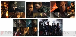 美麗なビジュアルを使った『バイオハザード6』クリアファイルとポスト