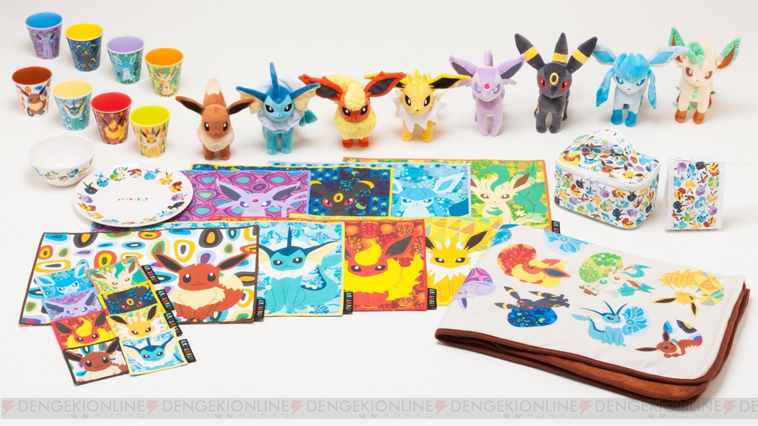 イーブイコレクション』の新作がポケモンセンターに登場！ 隠れ特性を