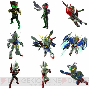 カードバトルと格闘ACTが融合!? フォーゼ、サーガ、ストライクフリーダムも参戦する『HEROES’ VS（ヒーローズバーサス）』新情報公開