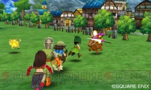 『ドラゴンクエストVII エデンの戦士たち』で展開するモンスターとの迫力のバトルを紹介