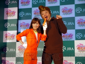 12月24日の中山競馬場に佐藤利奈さんやULTRA-PRISMが登場！ 重盛さと美さんがニンジンを食べさせてくれた『ウマドンナ2』発表会レポ