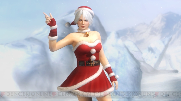 クリスマスシーズンにピッタリのサンタ衣装が『DEAD OR ALIVE 5』DLCで配信