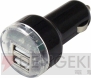 『CYBER・USB 2ポートカーチャージャー（3DS用）』