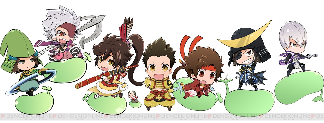 シークレットフィギュアの まめ戦国basara Ver の元ネタは まめサイズ の武将が大暴れするこのコミック 電撃オンライン