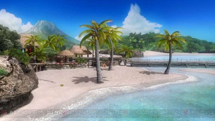 常夏の島“ザックアイランド”が無料オープン！ 『DEAD OR ALIVE 5』DLC第8弾はバカンスを満喫するための必須セット
