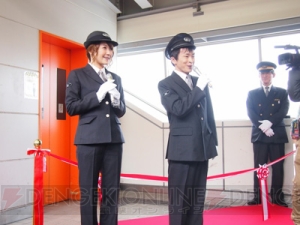 阿部敦さん 佐藤利奈さんが駆けつけた とある魔術の禁書目録 コラボモノレール初運行 セレモニーをレポ 電撃オンライン