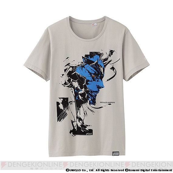 『メタルギア』×ユニクロのコラボ第3弾！ 『メタルギア ライジング リベンジェンス』のTシャツ＆パーカーが本日発売