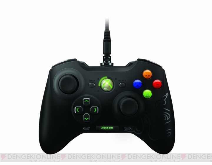 Razer『Onza』の後継――Xbox 360/PC用コントローラ『Sabertooth』の発売日が3月28日に決定