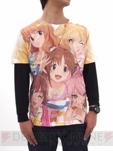 『アイドルマスター』の春香や美希、『シンデレラガールズ』のアイドルたちが“フルグラフィックTシャツ”になって5月中旬に発売！ “ACE 2013”にて先行販売も