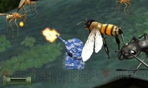 昆虫の強さと人間の非力さを実感した3DS『虫けら戦車』レビュー！ 襲いかかる虫けらどもから生き残れるか!?